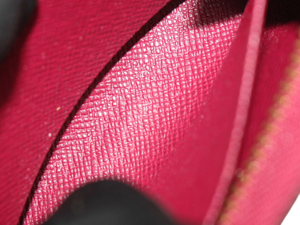 LOUIS VUITTON Multicart Fuschia Pink Card Case Wallet Monogram Canvas Accessory
